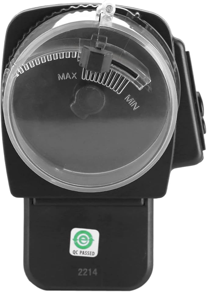 Tyenaza Automatic Fish Feeder, Electronic Fish Feeder with Digital LCD Dispenser Timer Automatic Aquarium Tank Food Feeding Machine