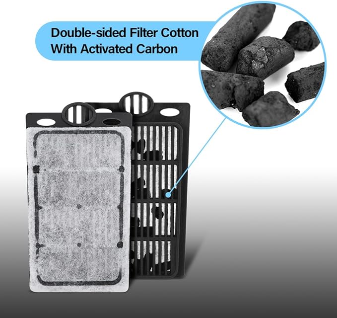 DaToo Replacement Aquarium Filter Cartridges for DTF-01