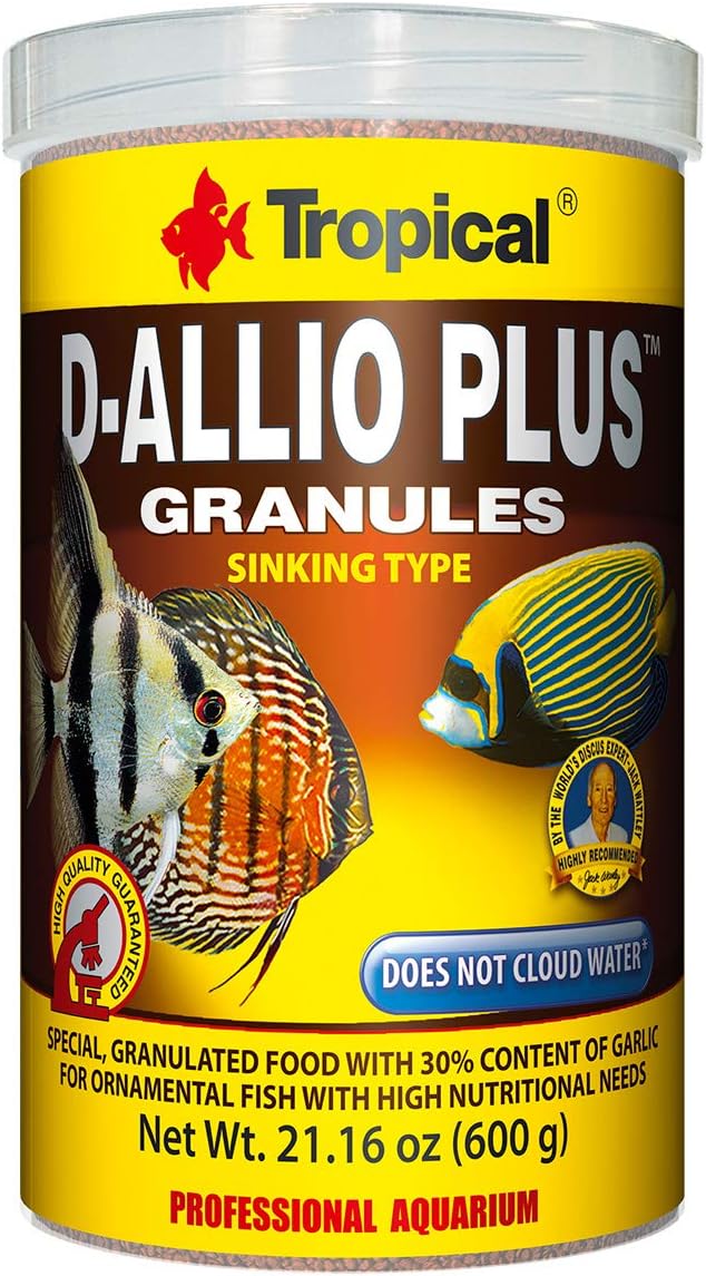 D-Allio Plus Granules Fish Food Tin, 600g