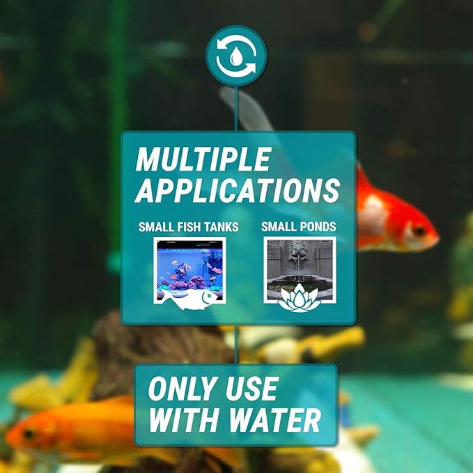 TERA PUMP Aquarium Gravel Cleaner - Electric Automatic Removable Vacuum Fish Tank Water Changer, Sand Washer, Algae Cleaner Filter & 30 ft Hose Up to 8 Liters per Min