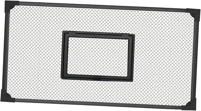 DIY Aquarium Hood with Jump Protection Mesh Cover for Tanks, 80x40cm