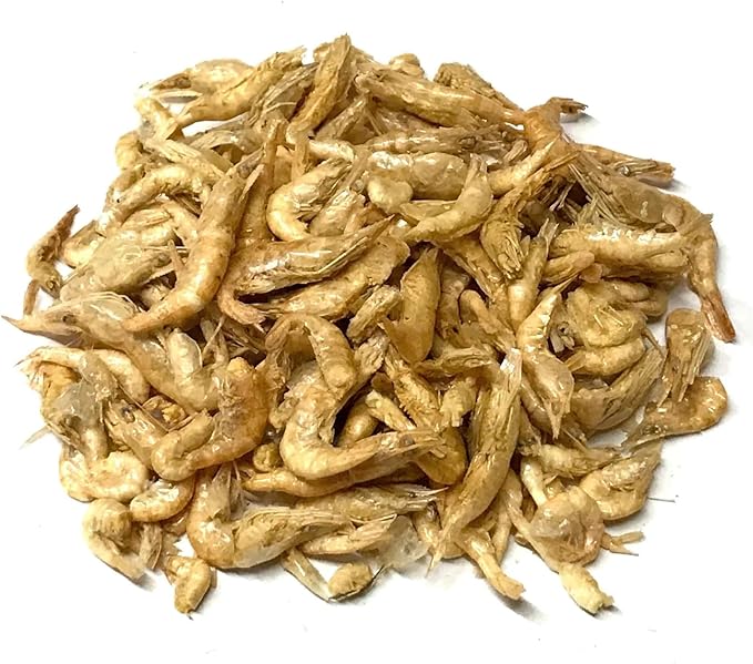 Freeze Dried Red Shrimp - Red Shrimp Provide Balanced Diet for A Wide Variety of Fish and Reptiles (8 oz)