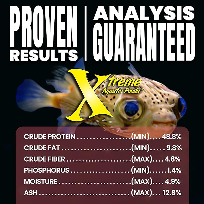 Xtreme Wrigglers - Krill-Based Live Fish Food Alternative - Vibrant Colors, Natural Protein Source, Convenient Resealable Pouch - USA Farm Grown (8oz)