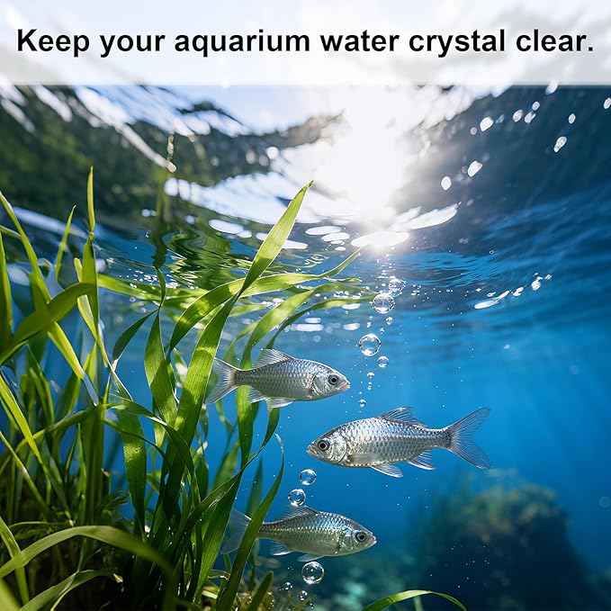 44-Piece Aquarium Maintenance Media Kits Replacement for Fluval 306/307 Performance Canister Filter - Includes Carbon, Ammonia-Absorbing Pad, Sponges(2 Sets)