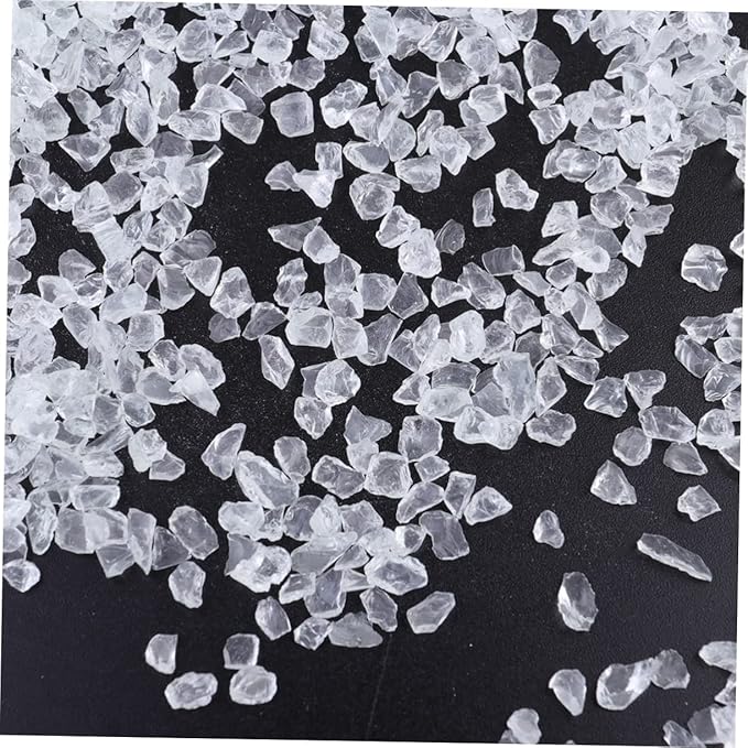 2pcs Glass Sand for Micro Landscape Aquarium and Decorative Vases Decorative Sand for Fish Tanks and Bottle Gardens