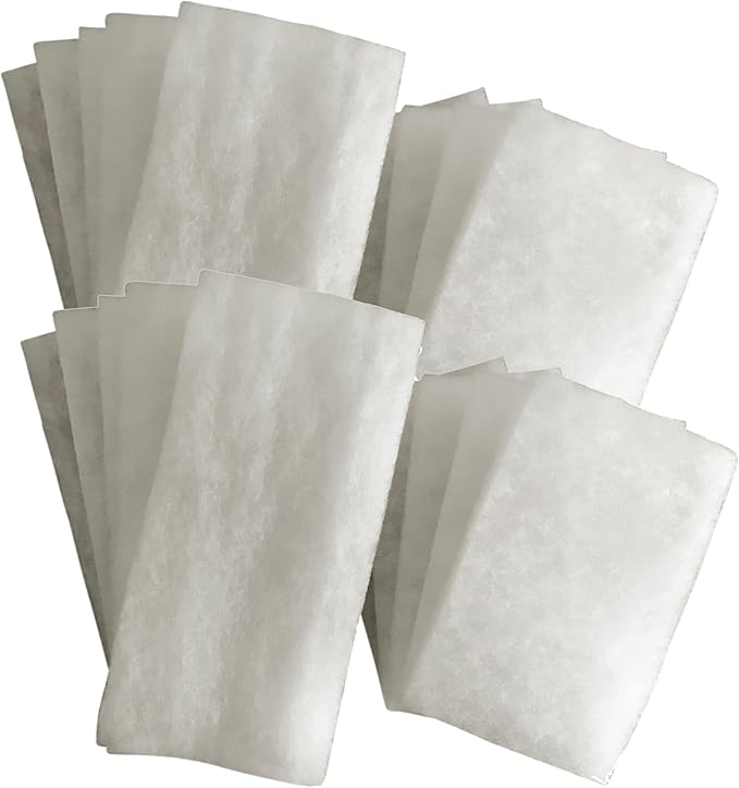 Finest-Filters 20 x AquaOne 620 / 620T Compatible Deluxe Poly Wool Filter Pads