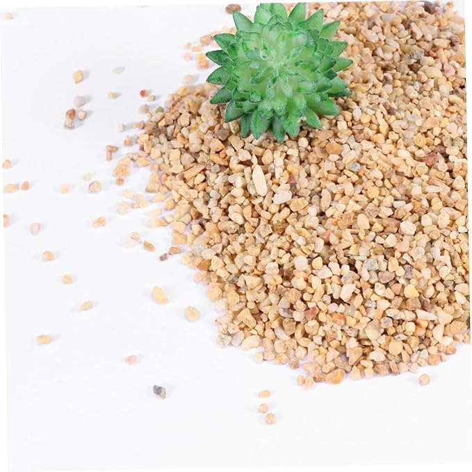 VANZACK 500g Fish Tank Bottom Sand Natural Aquarium Stones Turtle Tank Decor Sand