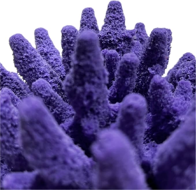 Medium Acropora Gemmifera – Artificial Coral for Fish Tank & Aquarium Decor – #101 (Purple)