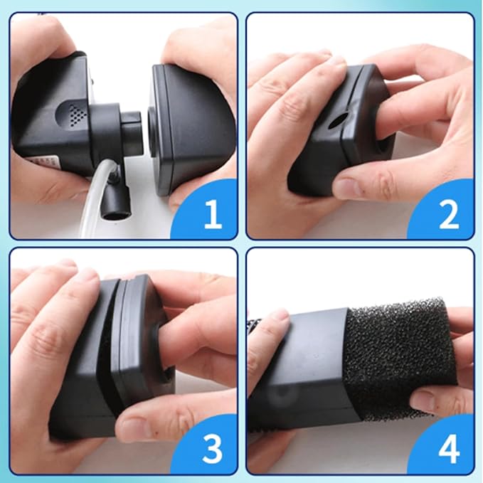 coospider-repta Aquarium Filter Accessories, for JP-022F, JP-024F, 022, 024 Replacement Filter Cottons, Filter Cottons 2Pcs