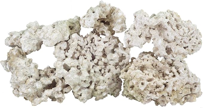 ARC Reef's Reef Stacker Dry Rock, Complete Aquascaping Kit for Saltwater Aquariums, 25 lbs.