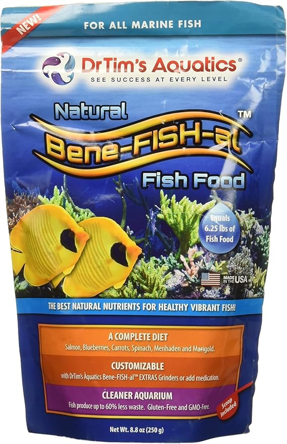 DrTim's Aquatics (Marine Fish Food Economy Pack 8.8oz
