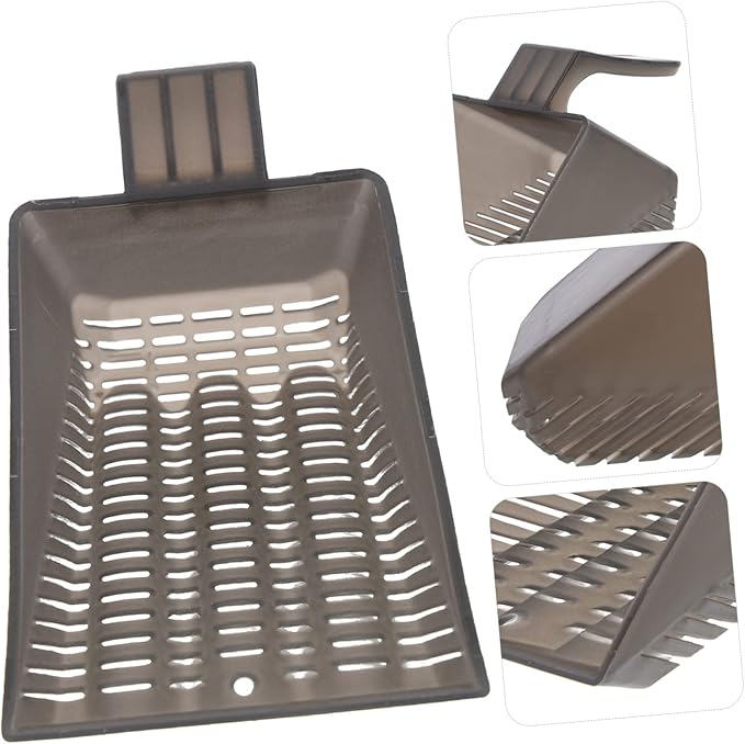 HANABASS Convenient Multi-Function Plastic Sand Shovel for Aquarium Cleaning Ergonomic Design for Tank Maintenance for Substrate and Sediment Removal