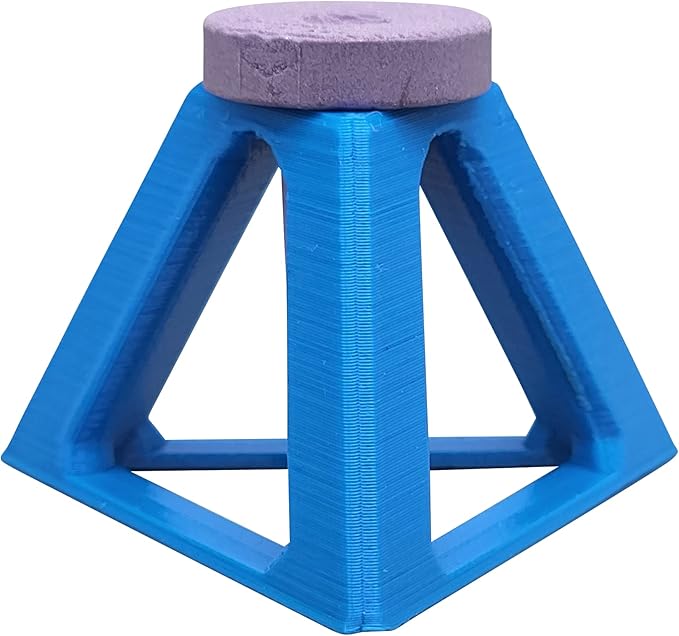 Coral Frag Holders - Pyramid Shaped Plug Stand (Blue)