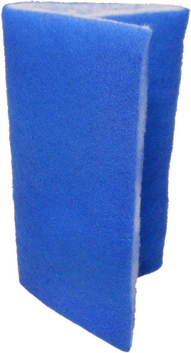 24 Inch By 15 Inch Dual-Density Bonded Cut To Fit Filter Pad For Fresh Water & Saltwater Aquariums, Aquaculture, Terrariums & Hydroponics!