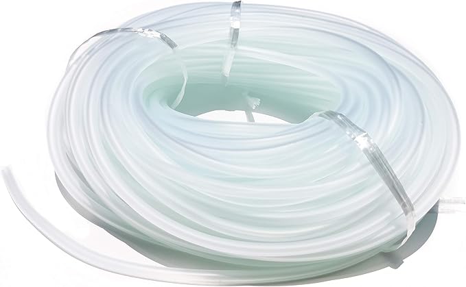 ALEGI Standard 3/16" Flexible Airline Tubing with Connectors for Aquariums, Terrariums and Hydroponics (100Feet)