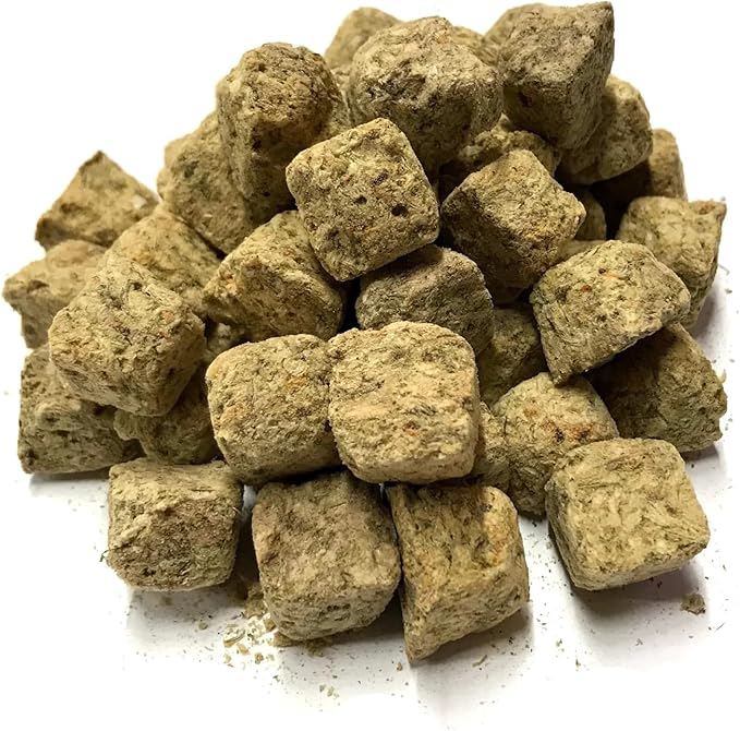 Freeze Dried Brine Shrimp Cubes - Brine Shrimp Provide Balanced Diet for A Wide Variety of Tropical and Marine Fish (2 lb)