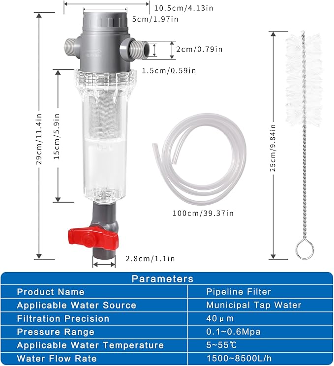 Aquarium Filter Fish Poop Filter, Aquarium Fish Waste Collector Internal Filte Fish toilet, fish waste collection and sedimentation filter, Aquarium Fish Stool Suction Collector Fish for Manure Filt