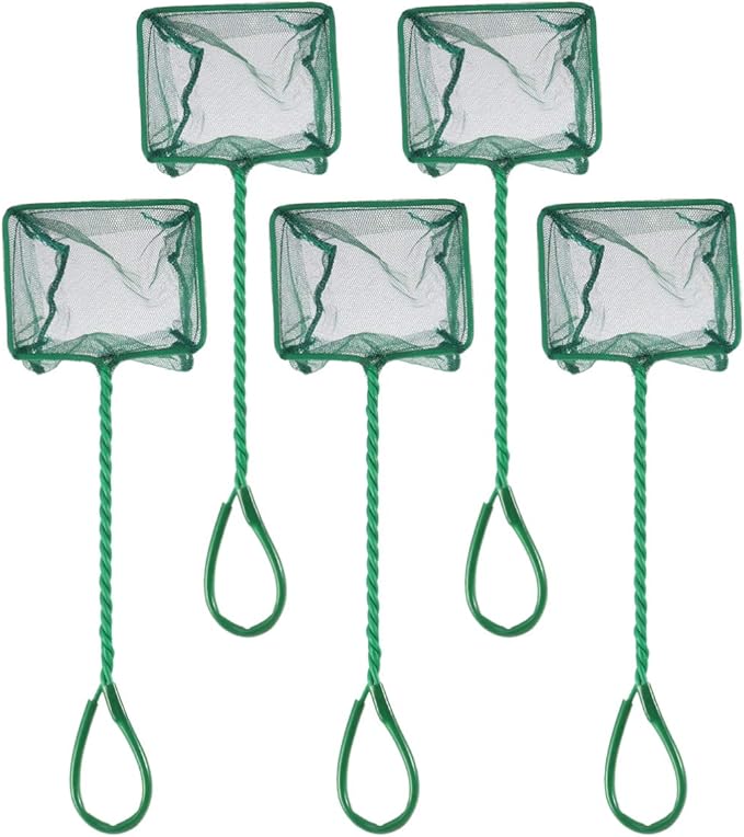 balacoo Fish Catching Net Shrimp Net Fish Aquarium Spoon Mesh Shrimp Catching