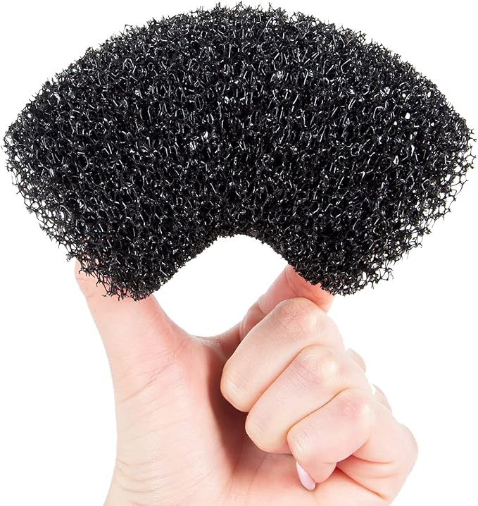 Yaubay Aquarium Internal Filter for 10-50 Gallon Tanks and 4 PCS Sponge Foam Filter Accessories