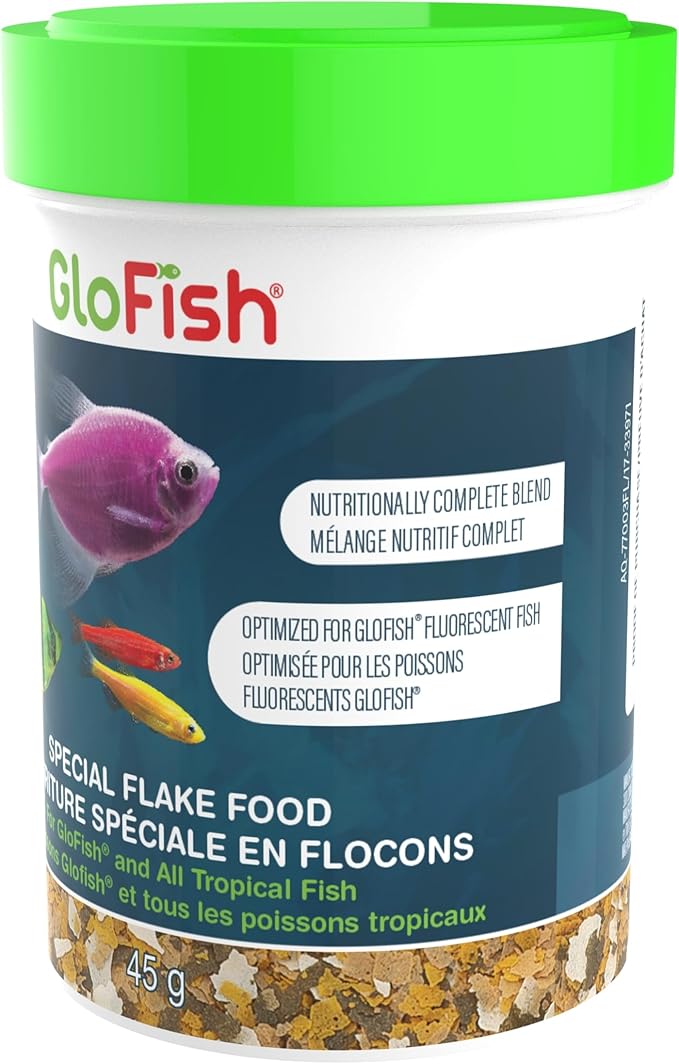 GloFish Special Flake Dry Fish Food for Brightness, 1.59 Oz