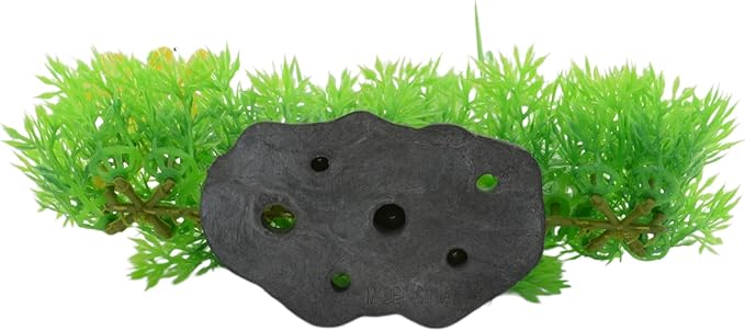 CNZ Aquarium Decor Fish Tank Decoration Ornament Artificial Plastic Plant Green (8.3-inch Green)