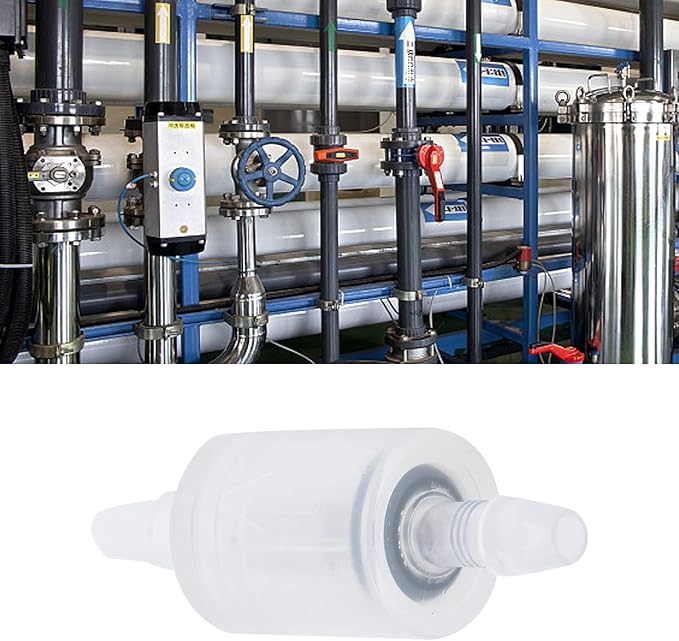 Check Valve Air Pump Accessories PP NonSlip Airtight Valve for Aquarium Hydroponics Air Tubing 1/4 Inch (1/8'')
