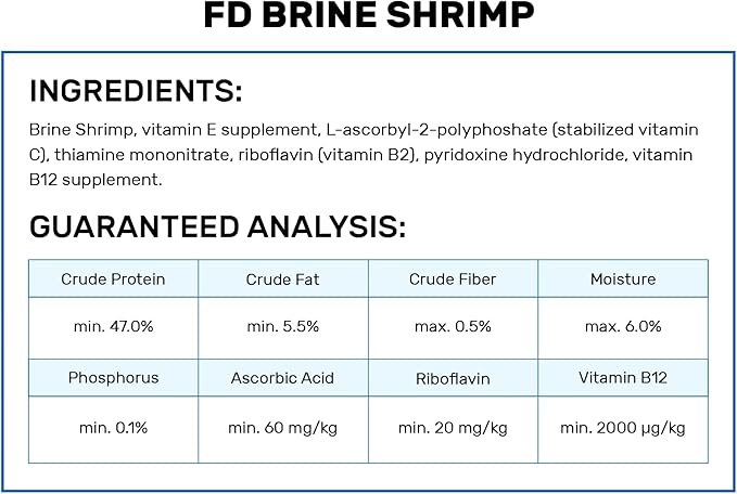 Hikari Bio-Pure Freeze Dried Brine Shrimp for Pets, 0.42-Ounce