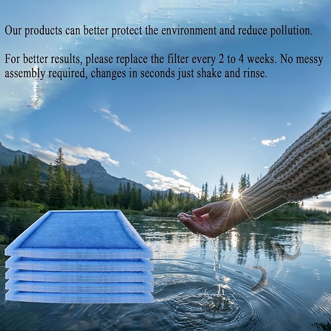 Aquarium Filters for Aqua-Tech 20-40/30-60 Gallon Power Filters for EZ-Change #3 Fish Tank Filters (3 Pcs)