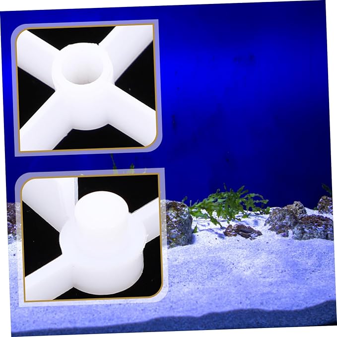 Mipcase 2pcs Aquarium Dividers Wear-Resistant Plate for Fish Tank Design Bottom for Gravel and Landscaping