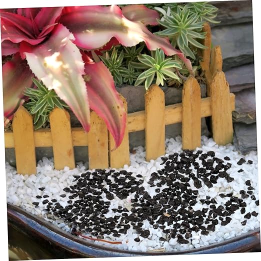 1bag Microlandscape Decorative Stones for Sand Table and Railway Layouts Natural Basing Stone for Fish Tank Bag Rock Pebbles for Scenery and DIY Projects