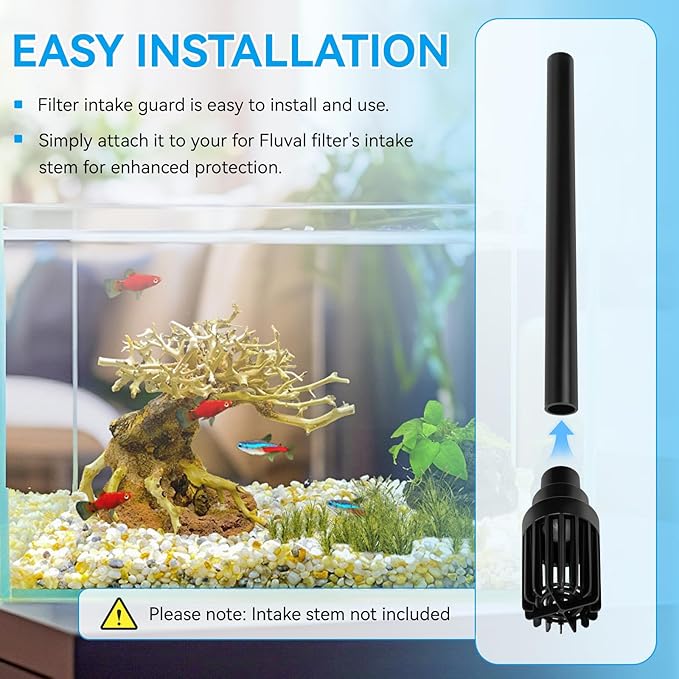 Magluv Filter Intake Strainer with Checkball Fit for Fluval 305, 405, 306, 406 External Filter, Aquarium Intake Guard for Fluval Replacement Parts, for Fluval Accessories, Part# A20008