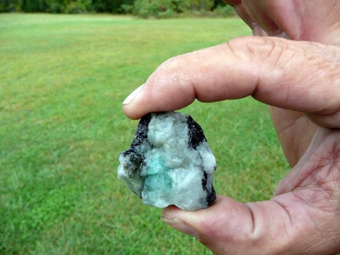 Fantasia Materials: 5 lbs Unsearched Emerald Mine Run Rough Stones from Brazil