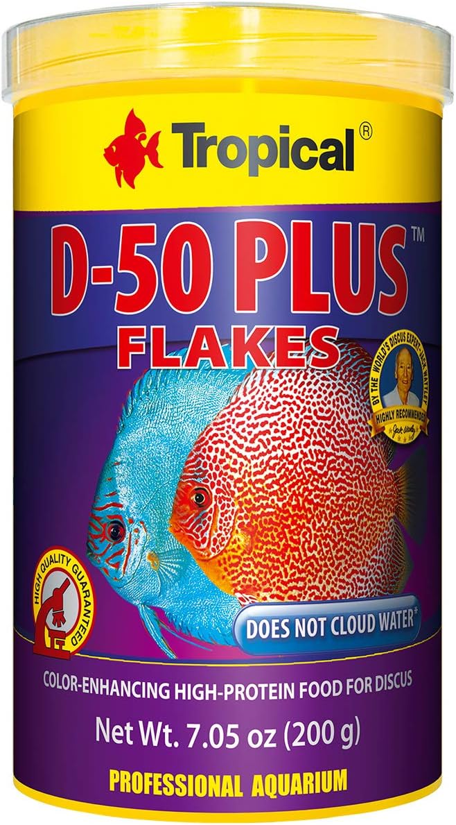 D-50 Plus Flakes Fish Food Tin, 200g
