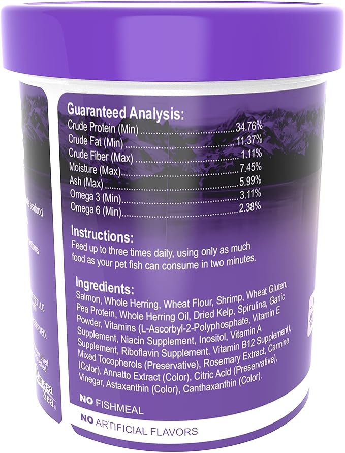 Omega One Cichlid Flakes, 1 oz
