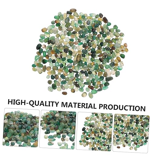Garneck 1pack Natural Pebble Aquarium Decor Polished Stones for Fish Tanks Flowerpots Landscaping and Use