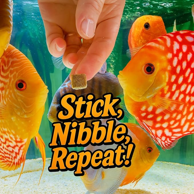 Freeze Dried California Blackworms - All Natural - (100+ Cubes) - Perfect for Marine & Tropical Aquariums - High Protein, No Preservatives - Ideal Live Blackworms Alternative Fish Food (25 Grams)