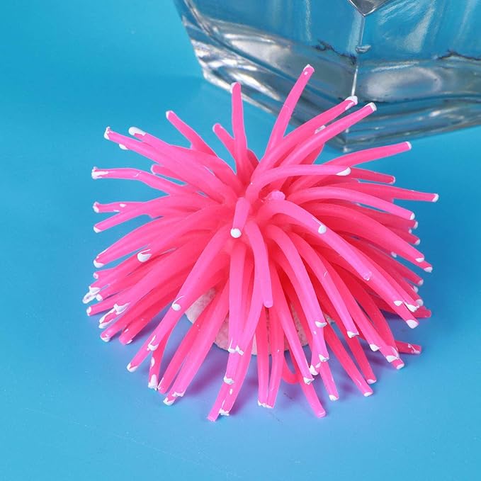 POPETPOP Pink Artificial Water Plants Fake Coral Aquatic Plant Fish Tank Aquarium Decoration