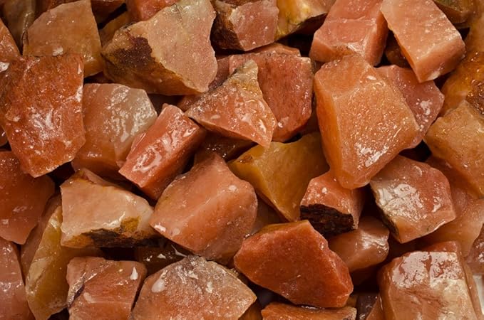 Fantasia Materials: 18 lbs Red Aventurine Rough Stones from India
