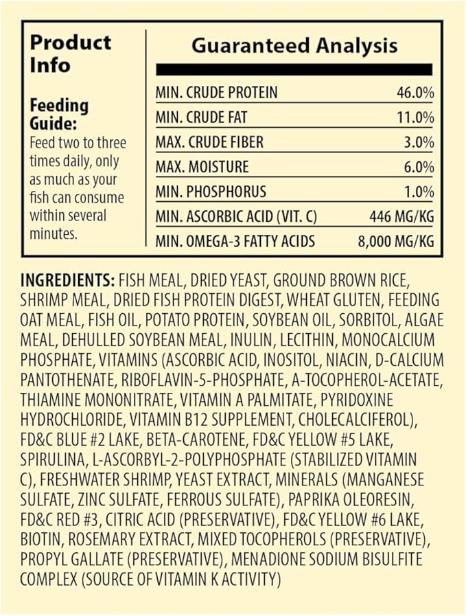 TetraMin Nutritionally Balanced Tropical Flake Food for Tropical Fish, 2.2 oz