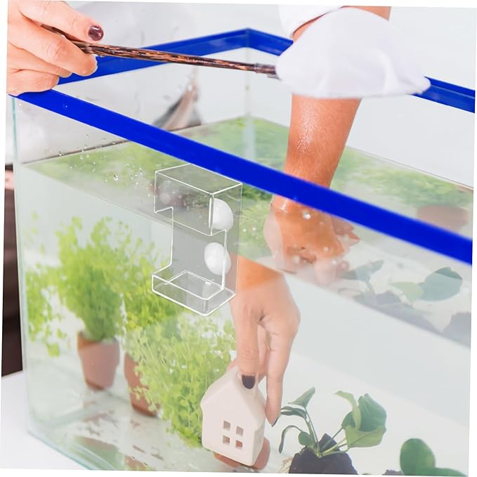 Fish Feeder with Cup Automatic Fish Worm and Shrimp Feeder Submersible Design for Aquariums