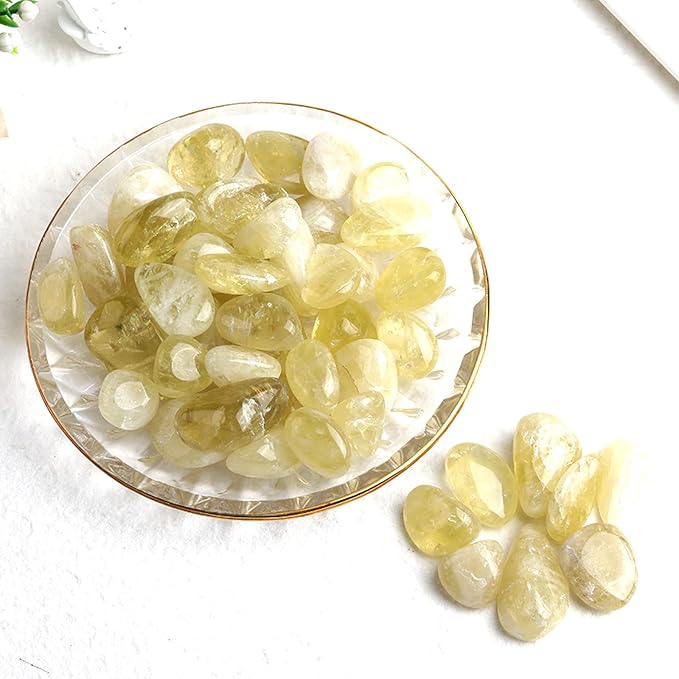 1PC Natural Crystal Amethyst Rose Quartz Gravel Irregular Polishing Minerals Specimen Stone Aquarium Home Decor,Citrine,100g