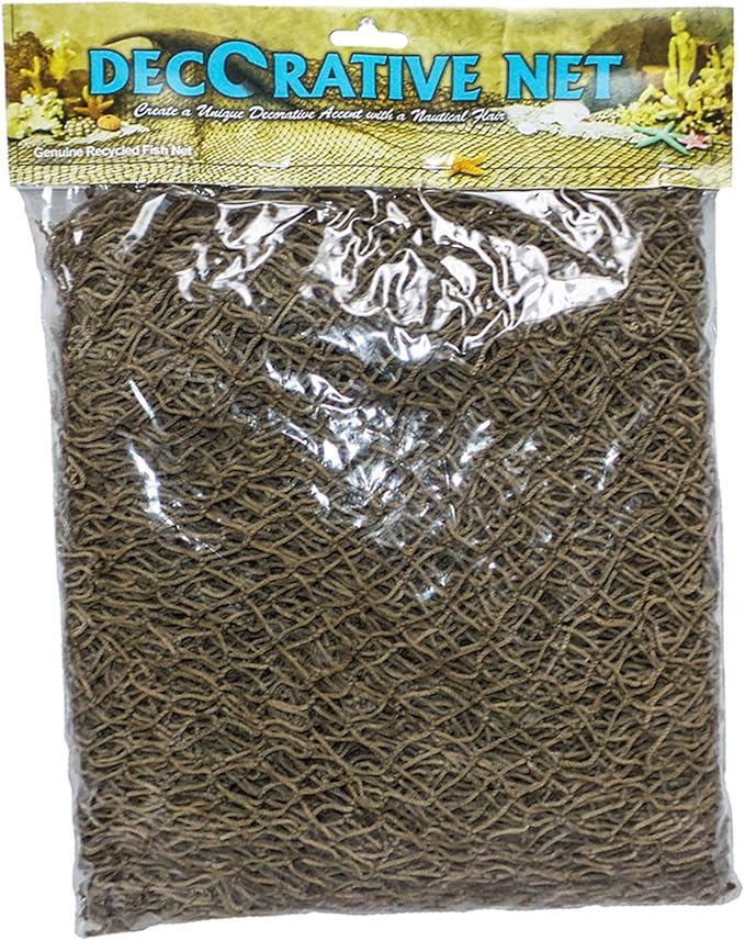 U.S. Shell 39520 Decorative Fish Net, 5'x7'