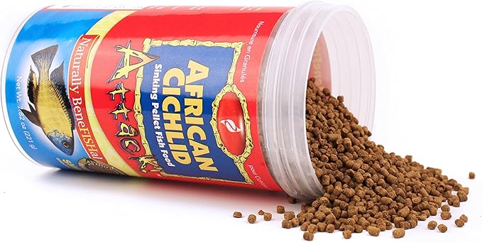 African Cichlid Attack Sinking Pellet Fish Food (25 oz)