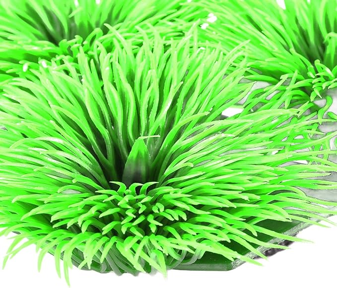 Tyenaza Fish Breeding Grass, Aquarium Fish Tank Plastic Plants Ornamental Fish Betta Resting Spawning Bed Plastic Aquarium Plants Fish Tank Supplies