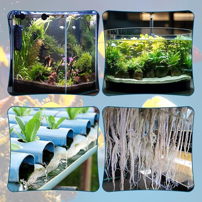 Giantree 10 Pcs Aquarium Air Control Valves, Adjustable Black T Shaped Hose Connectors, Single Way Plastic Air Flow Controllers Regulators, Airs Pump Accessories for Fish Tank Control Valves