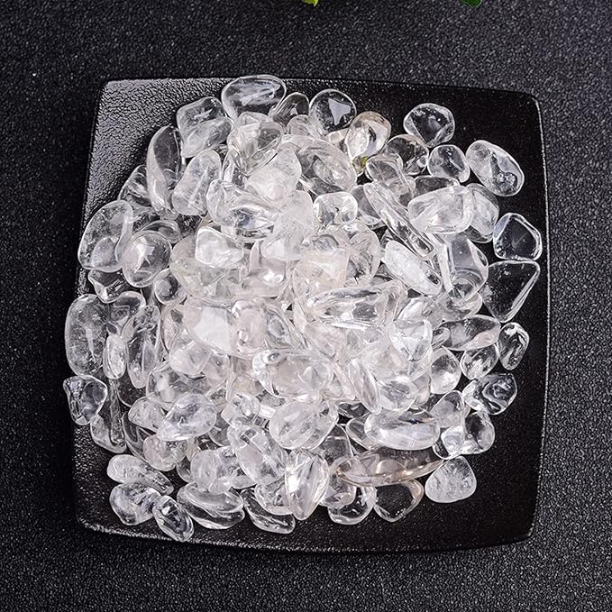 50/100g Natural Stone Gravel Crystal Quartz Mineral Agate Specimen Gemstone Home Aquarium Decoration,Rock Quartz Crystal,100g