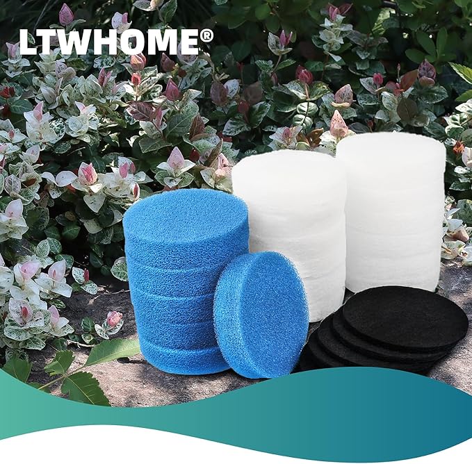 Value Pack of Carbon Filter, Coarse Filter and Fine Filter Pads Set Suitable for Classic 2213/250 2616131 (Pack of 24)