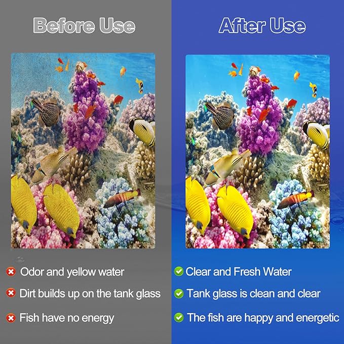 xbbwmrs 12-Pack Large Replacement Filter Cartridges Compatible with Tetra Whisper Bio-Bag Filters Large Aquarium Filter Cartridges for Whisper 20i/40i /IQ20/30/45/60 PF20/30/40/60 Power Filters