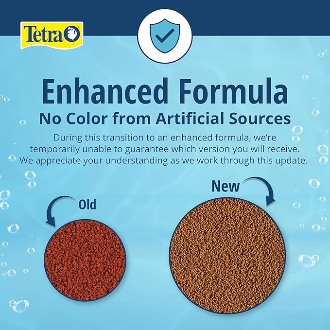 TetraColor XL Tropical Granules with Natural Color Enhancer, 2.65 Oz