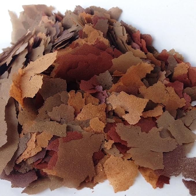 4-Type Worm Mix of Ultimate Flakes for Discus, Cichlids, Tetras, Guppies, Live Bearers, Bettas, for All Community Tropical Fish...AF Flakes…1-lb